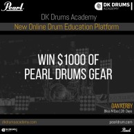 WIN $1000 worth of PEARL DRUM GEAR
