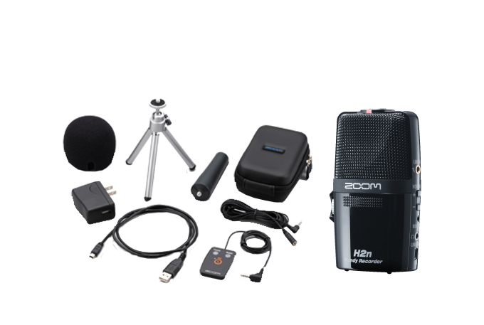 The Zoom H2N + Accessory pack
