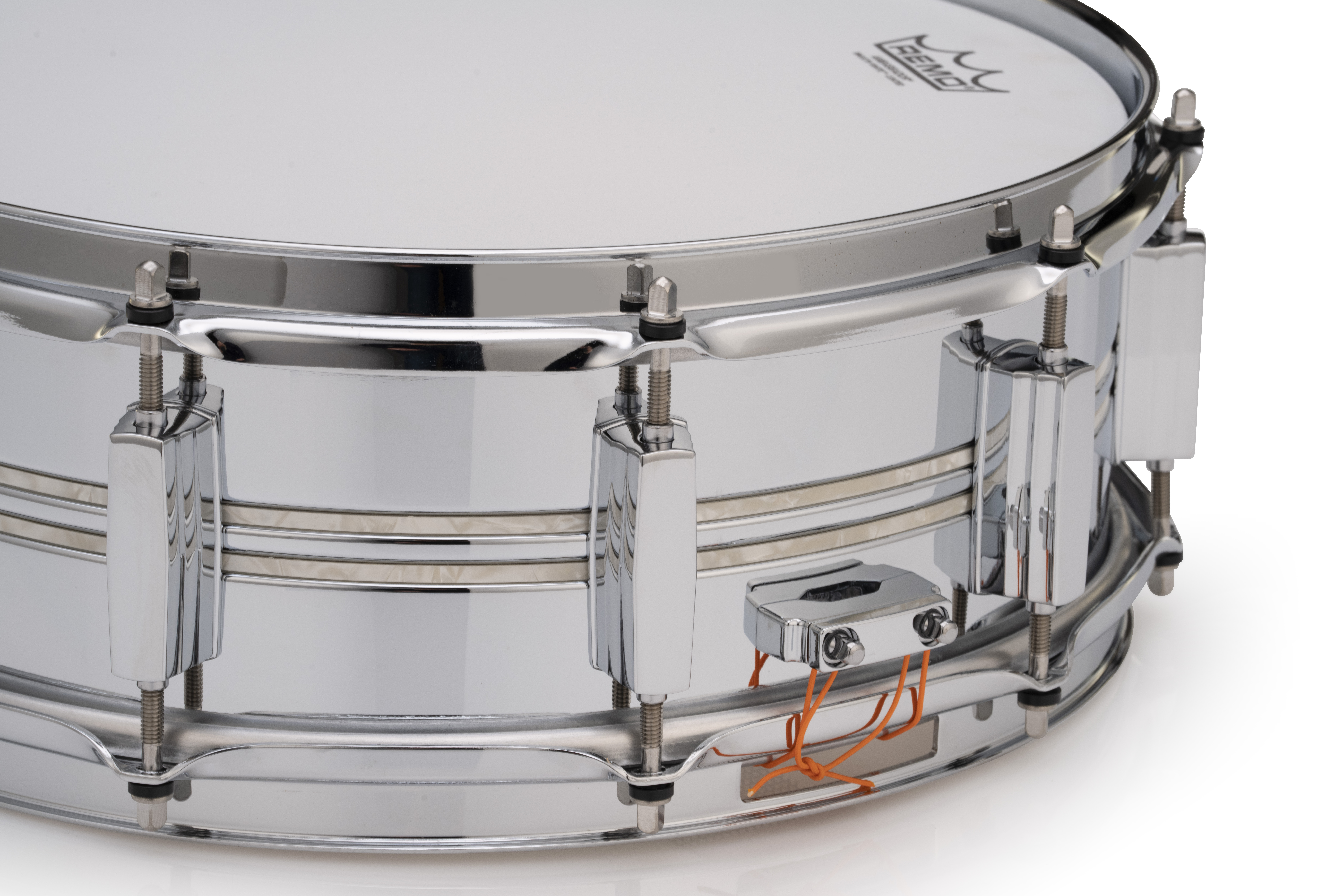 Pearl FTAL1480 14 x 8 Inches Free Floater Snare Drum - Seamless Aluminum :  : Musical Instruments